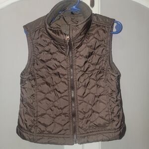 L.L. Bean Dark Brown Quilted Vest
